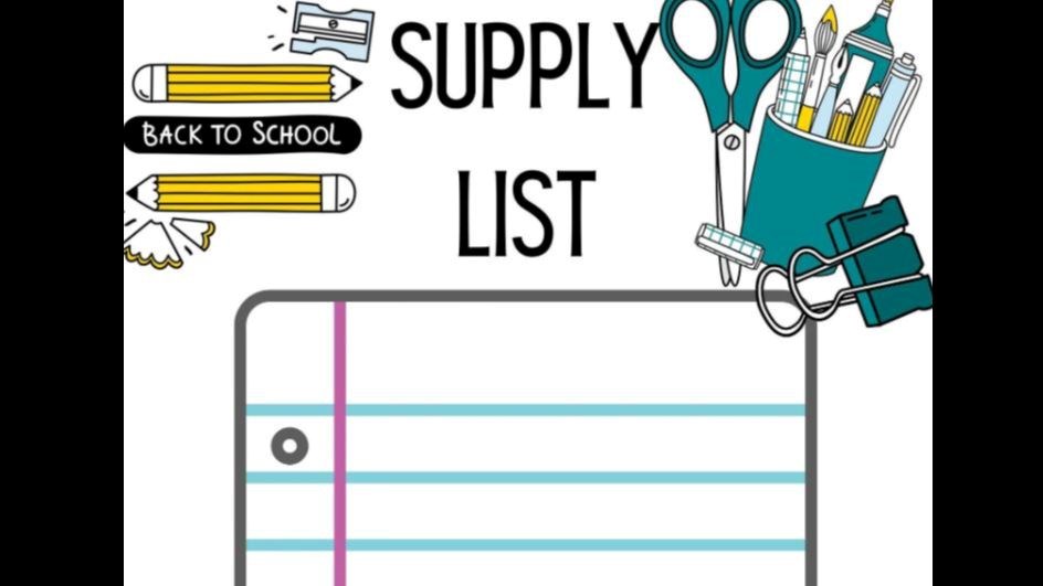 Supply List Image